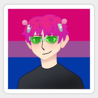 Saiki Bi Pride Sticker